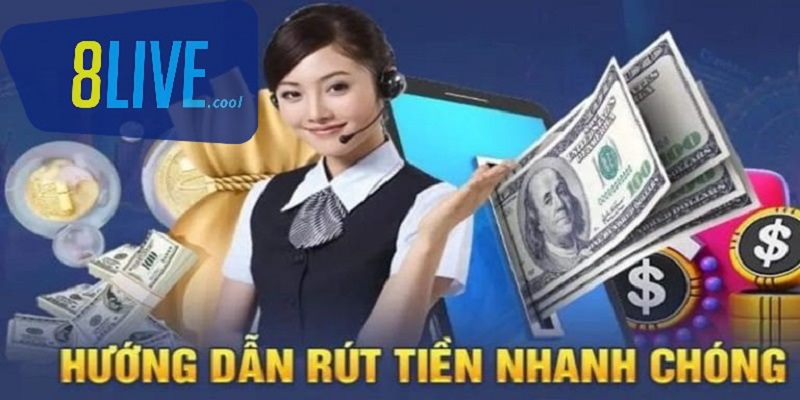 Đội ngũ chăm sóc khách hàng luôn có mặt để hỗ trợ quá trình rút tiền của anh em